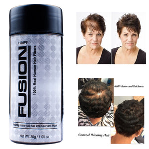 Real Hair Fusion Hair Fiber Travel Size